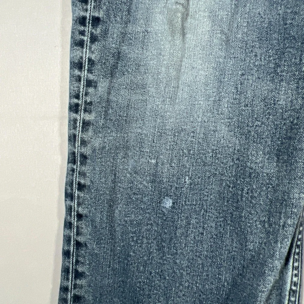 Levi's Straight Leg Jeans Mens 34x29 Blue Denim Medium Wash Low Rise Zip Fly